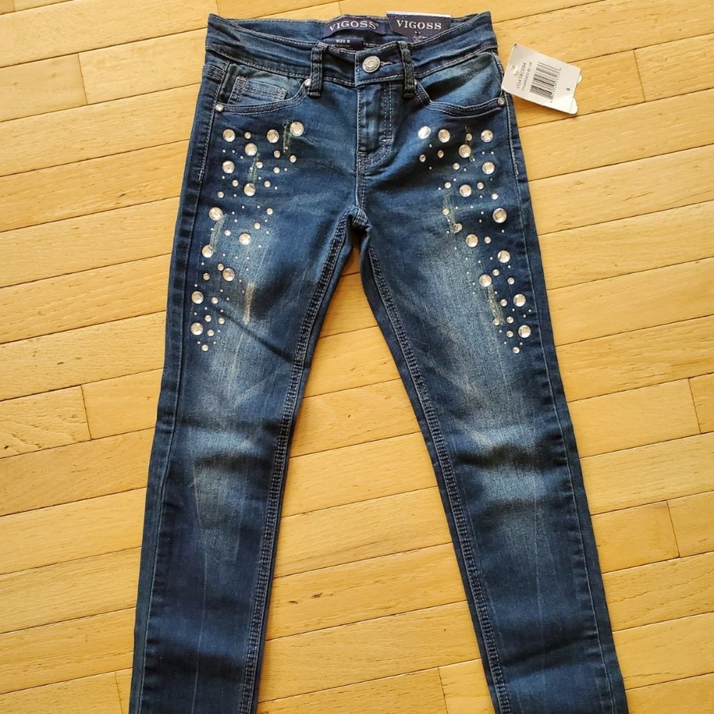 Vigoss Girls Size 8  Skinny Jeans